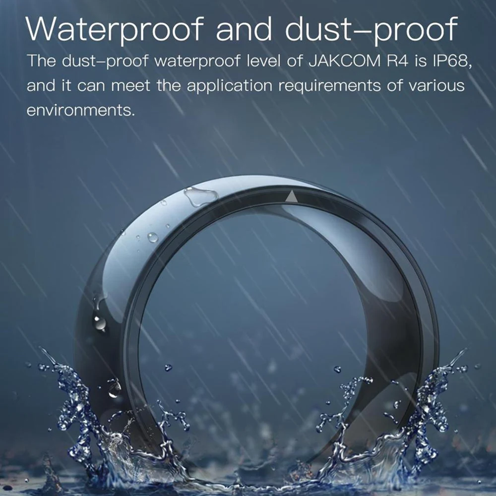 

BFYLW Jakcom R4 Smart Ring New Technology NFC ID M1 Magic Ring, Suitable for Android IOS Windows NFC Smart Phone Accessories