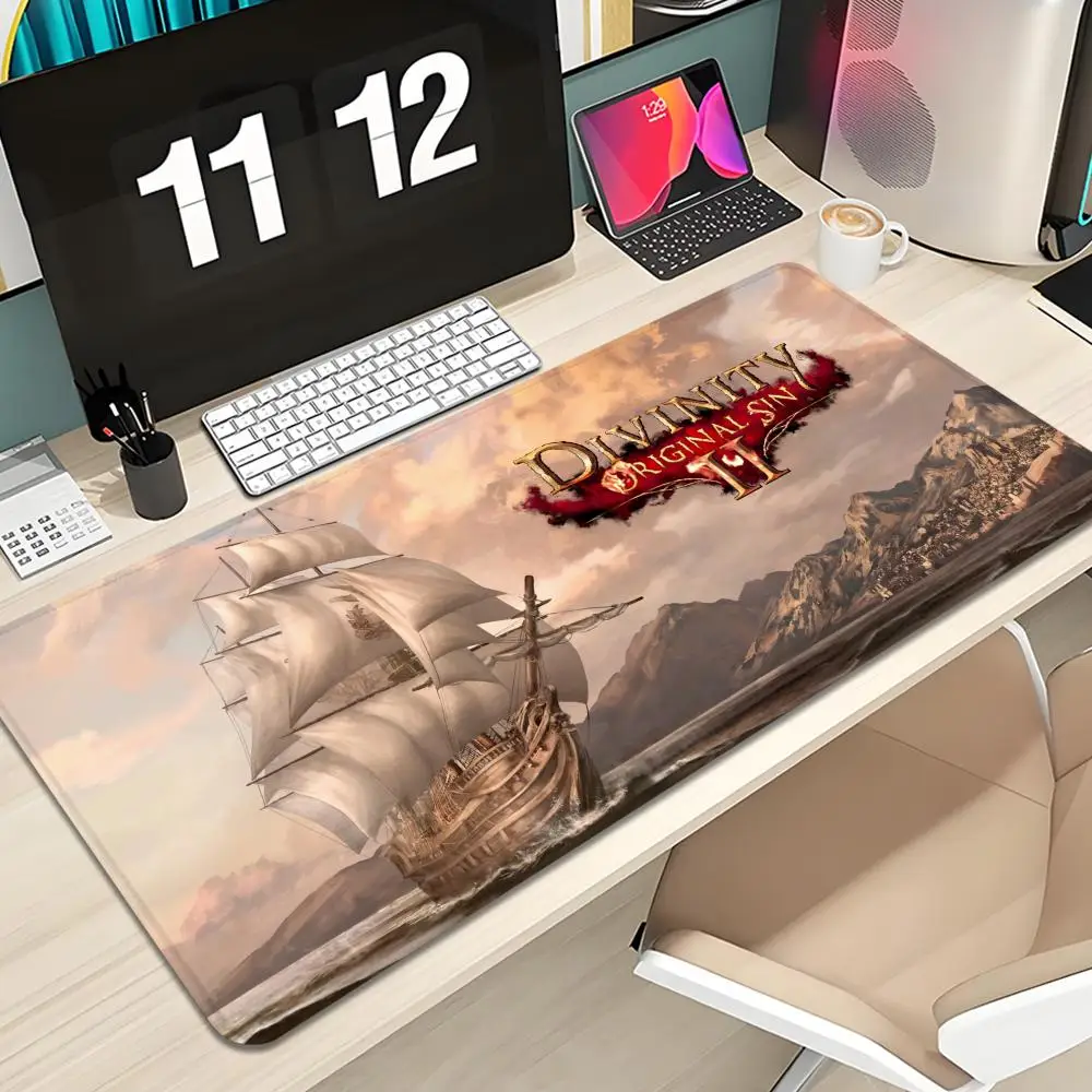 Divinity Original Sin 2 Mouse Pad Keyboard Mousepad large 600X300 mm Desk Mat PC Gaming High definition printing Table pad