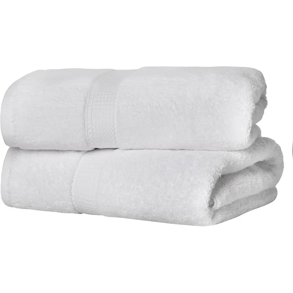 

Pure Egyptian Cotton Towel Set, 30 x 55, White, 2-Piece