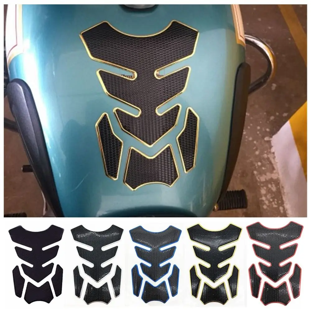 

Universal Protector Pad Motorcycle Fuel Tank Stickers Modification Accessories 3D Fish Bone Decals Car Decoration