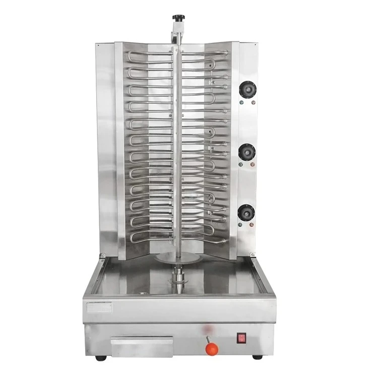 Commercial Stainless Steel Middle East Electric Chicken Meat Barbecue Rotary Doner Kebab Grill Shawarma Machine