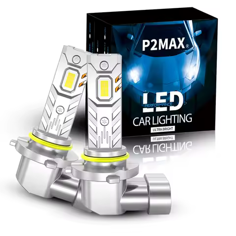 2PCS Super Bright LED Fog Lights Headlight Bulbs H11 H8 H9 H16jp 9005 9006 HB3 HB4 H7 H4 9003 HB2 HS1 H1 6000K 12V for Car Light