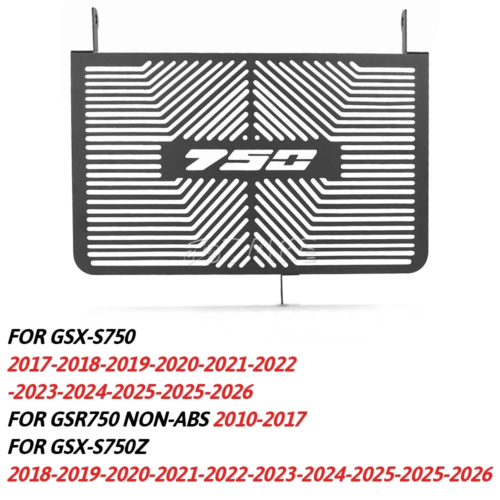 FOR Suzuki GSX-S750 GSX-S750Z 2018 2019 2020~2026 gsx-s 750 2025 2024 Motorcycle Radiator Grille Guard Protector Cover 2023 2022