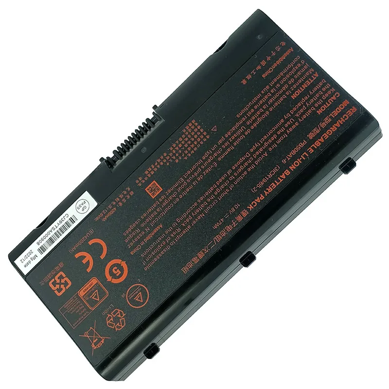 แบตเตอรี่แล็ปท็อป PB50BAT-6 valenx สำหรับ CLEVO PB51RF-G PB70EF-G PB71EF-G สำหรับ powerspec 1720 1520สำหรับ sager NP8371 3INR19/66-2