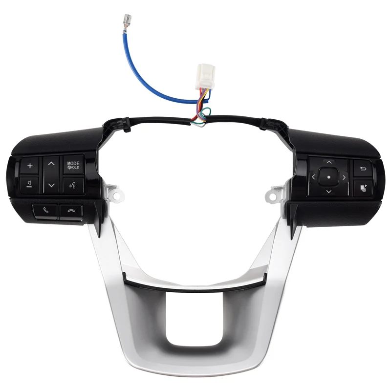 

A11M-Audio Mode Control Switch Multifunctional Steering Wheel 84250-0E120 For Toyota Hilux Revo Rocco Fortuner 2015-2020
