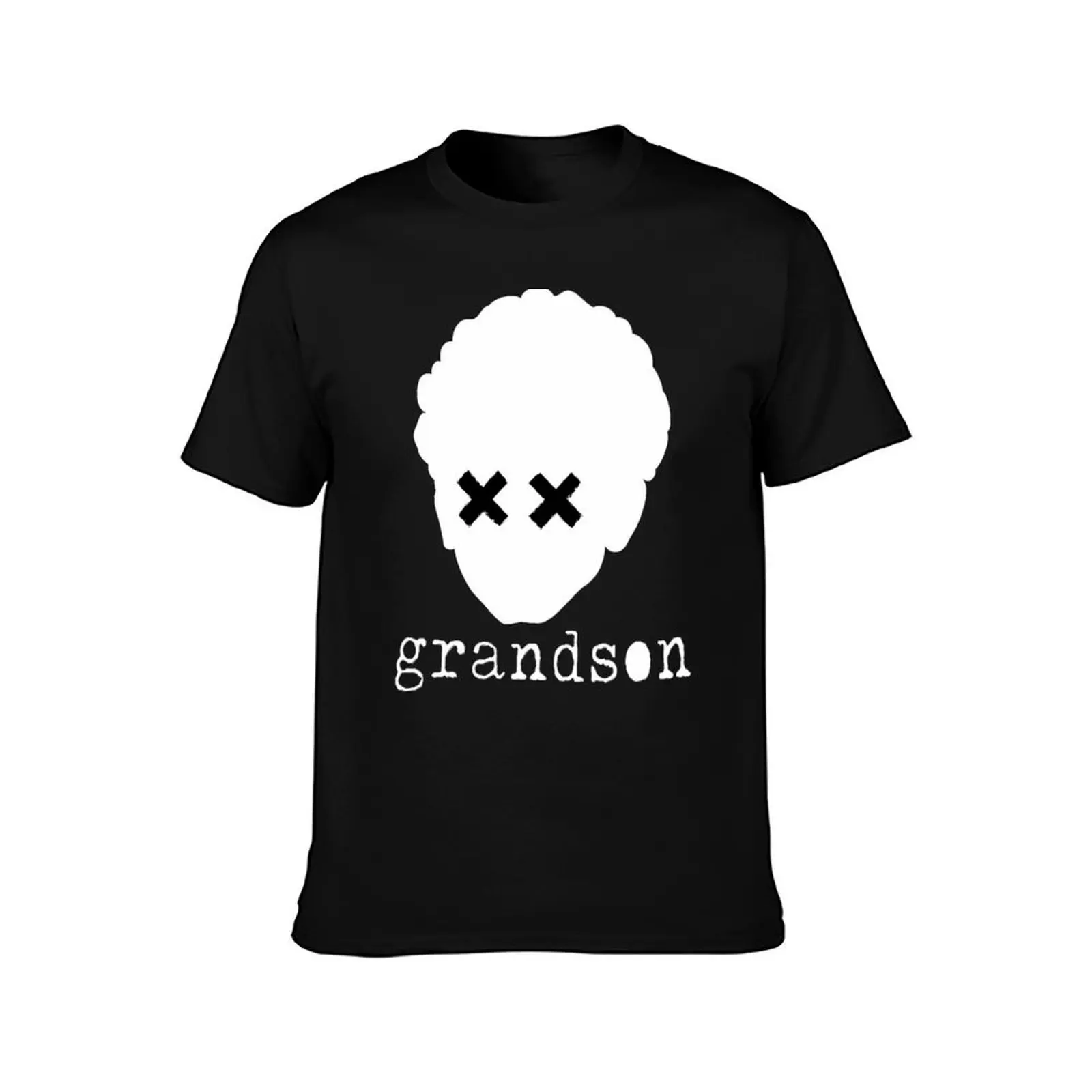 Grandson XX Eyes Design T-Shirt Large Size Soft Cotton T-Shirt