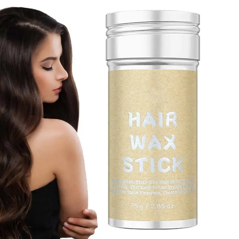 

Hair Wax Stick Non-Greasy Slick Back Wax Sticks Strong Hold Pomade Frizzy Hair Control Balm For Gymnastics Business Trips