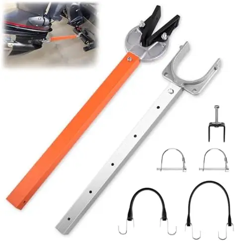 

Защита транцевого узла лодки для подвесных моторов мощностью 100 л.с. | Регулируемая амортизирующая опора 23-35 дюймов | Устойчивый к соленой воде