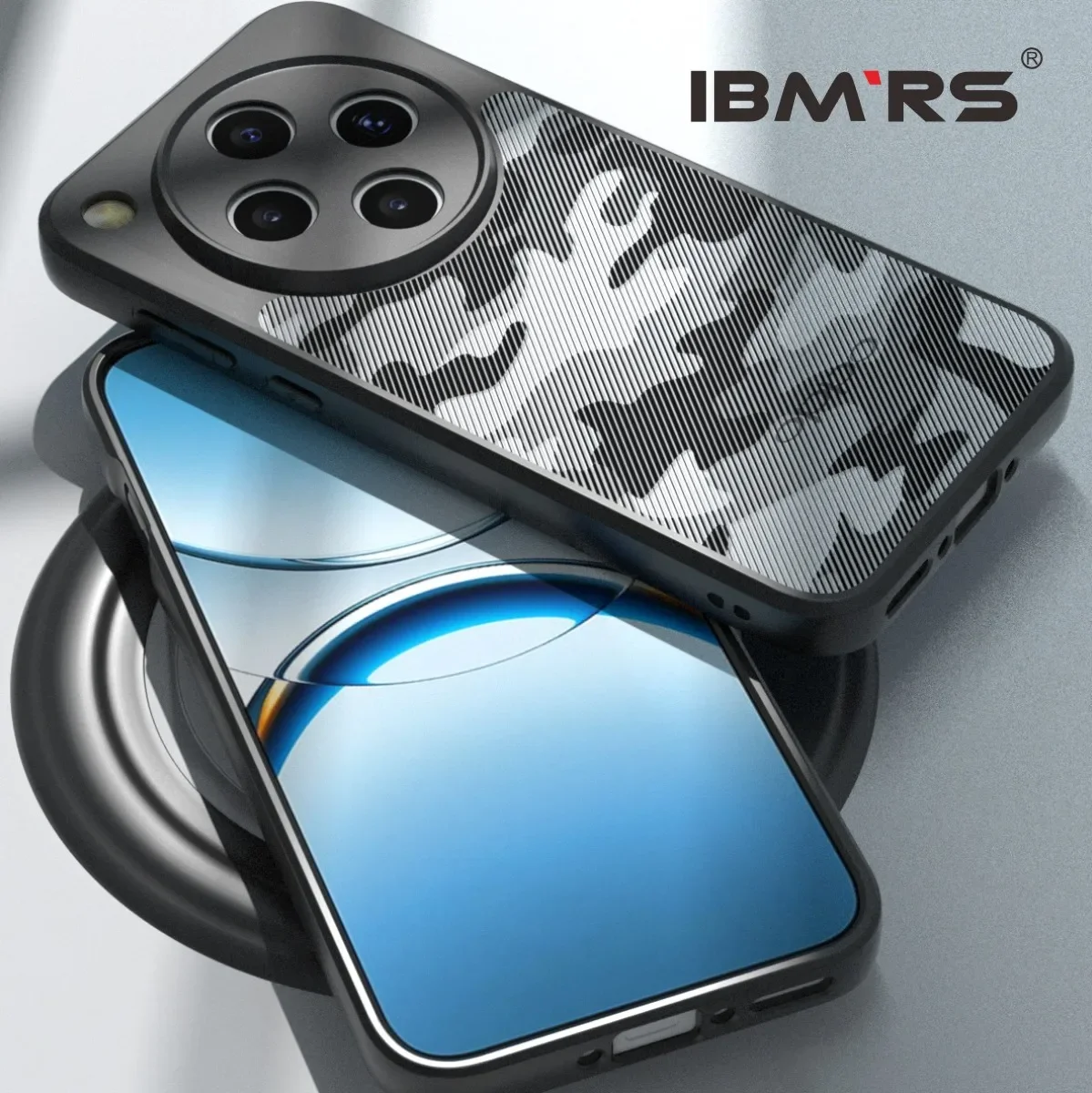 

for Oppo Find X8S+ 5G Case, Military Camouflage Phone Cover, Hard PC Back + Soft TPU Bumper Anti-Scratch Anti-Fingerprint