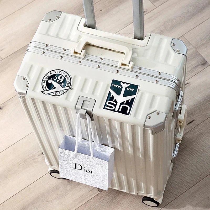 20/22/24/26 Inch Travel Suitcase Rolling Luggage Trolley Case Universal Wheel Carry-on Luggage with Cup holder Boarding Case