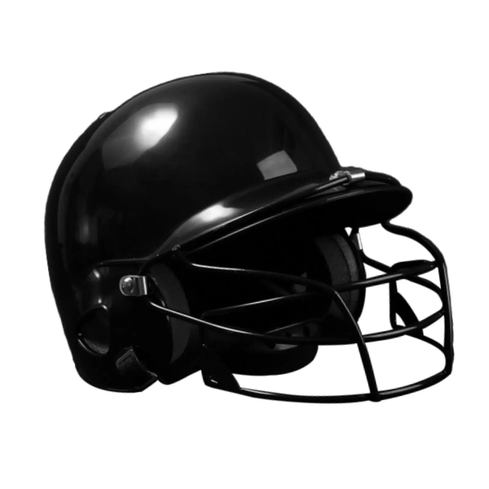 Head Protector Baseball Batting Helmet Double Ear Face Mask Breathable Sports Helmet for Men Women