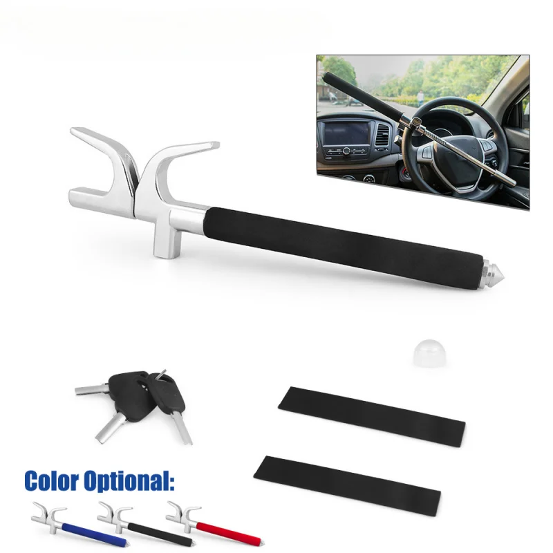 

Универсалы с аварийным молотком, замок рулевого колеса, противоугонное устройство, выдвижной замок колеса для автомобиля, грузовика, внедорожника