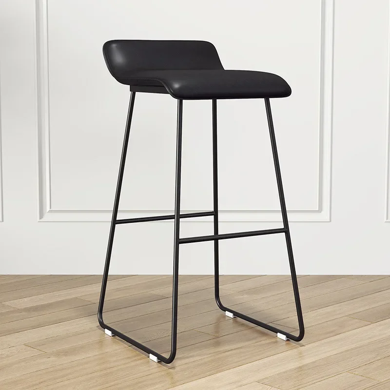 Tabouret haut de luxe pour cuisine, chaise de petit déjeuner, piste de bar moderne, chaise de créateur, salon de beauté, meubles