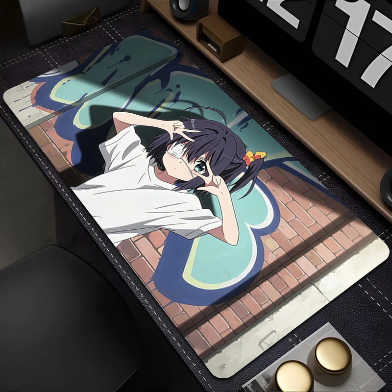 Mouse Pads Love Chunibyo & Other Delusions Anime Mouse Mat Gamer Keyboard Pad kawaii Computer Desk Mat E-sports Gaming Mousepad