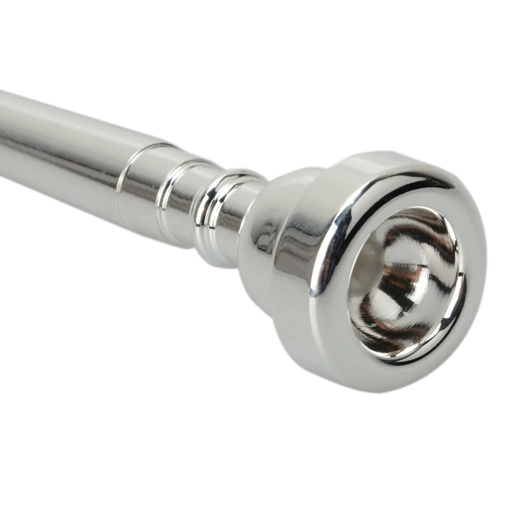 

Silver Mouth Musical Instrument Accessories Mouthpiece Trumpet Mouthpieces Accessory