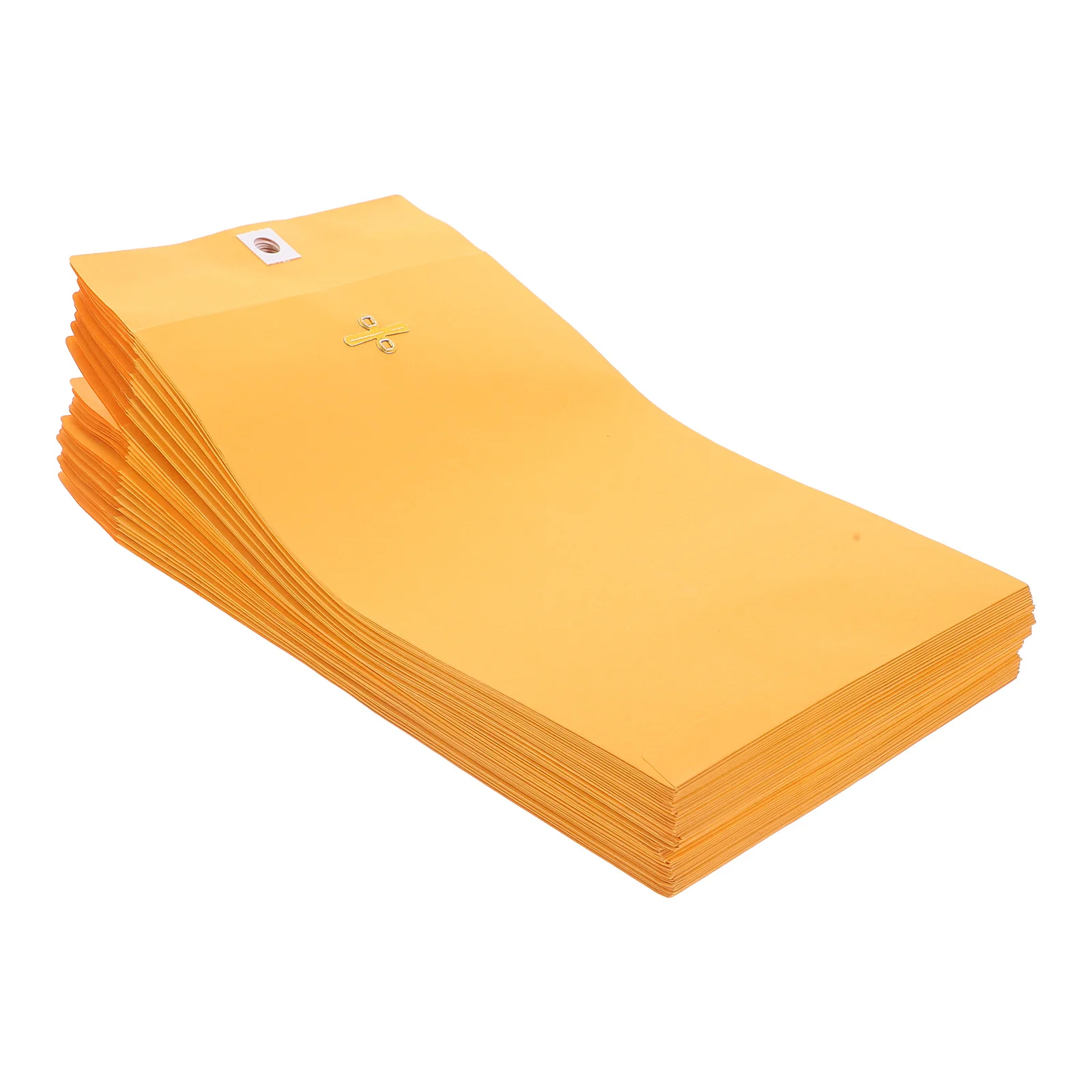 

50Pcs Kraft Paper Envelopes Portable Plain Envelopes for Thank You Notes Parties Banquets Special Occasions Storage