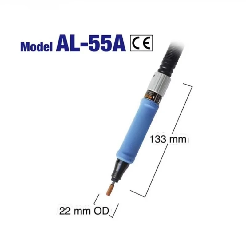 Pneumatic grinder AL-55A/AL-55 4.5 inch flange 0-3500r/min 22mm track polishing engraving dust collector
