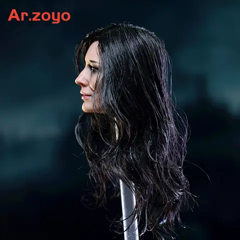 BY-ART BY-T9 1/6 Skala Dödsgudinnan Hela Cate Blanchett Huvudskulptur Snidad Modell Passar 12'' Actionfigur Kroppsdockor 10 best sales 1 6 kvinnligt huvudskulptur - №3