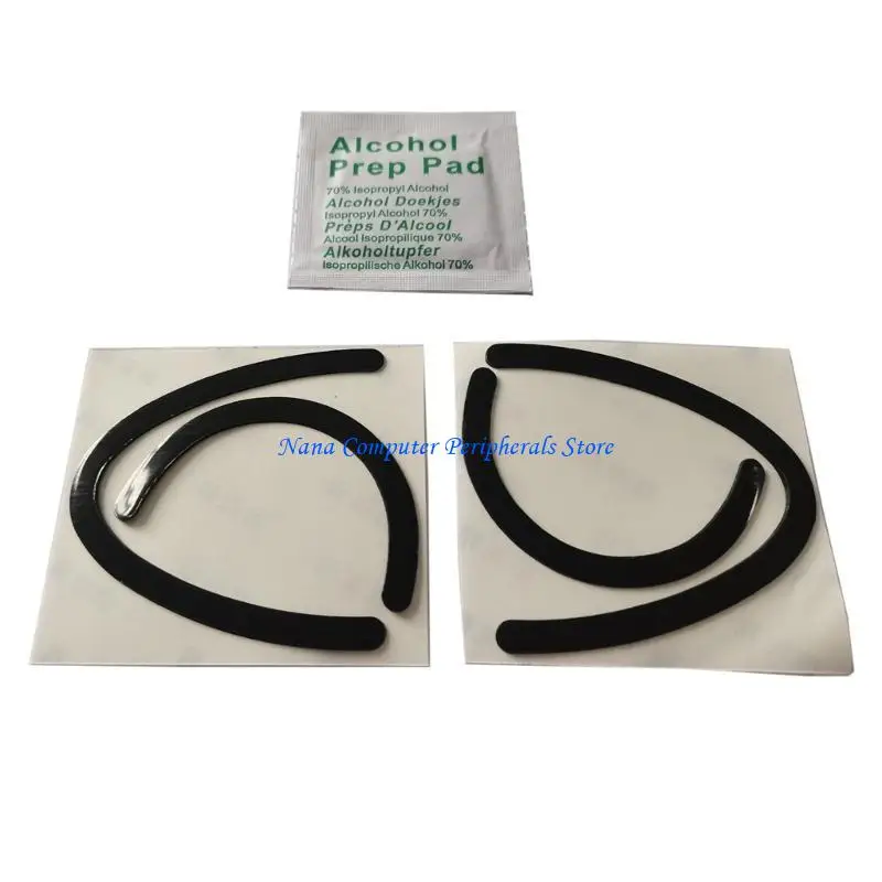 F68C Mouse Skates Pad Mouse Feet for MX Vertical/MX Lift Vertial Mouse Curved