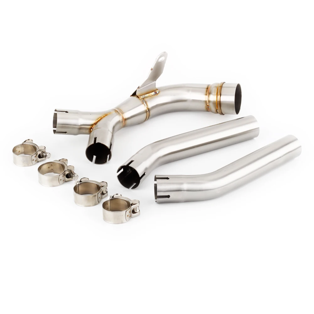 

For MOTO GUZZI V85TT 2019 2020 V85TT GUZZI V85TT 2019-2020 Escape Motorcycle Exhaust Middle tail Link Pipe Slip-On
