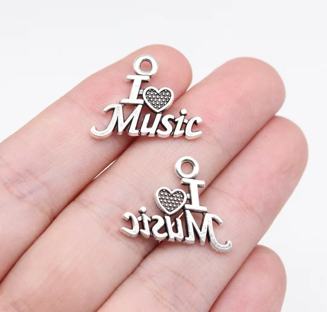 20 pz 20x16mm metallo in lega di zinco argento tibetano, bronzo anticato, fascino placcato oro anticato T0514 per la creazione di gioielli