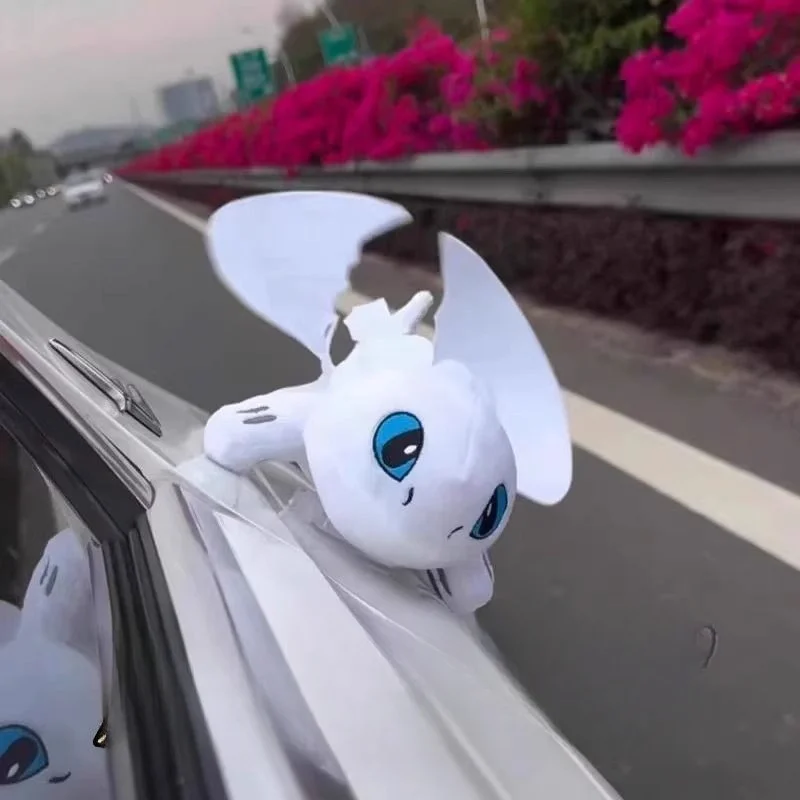Pingente de boneco desdentado super fofo, periférico de anime e desenho animado, tema domador de dragões, DIY, para teto de carro, decoração de capace