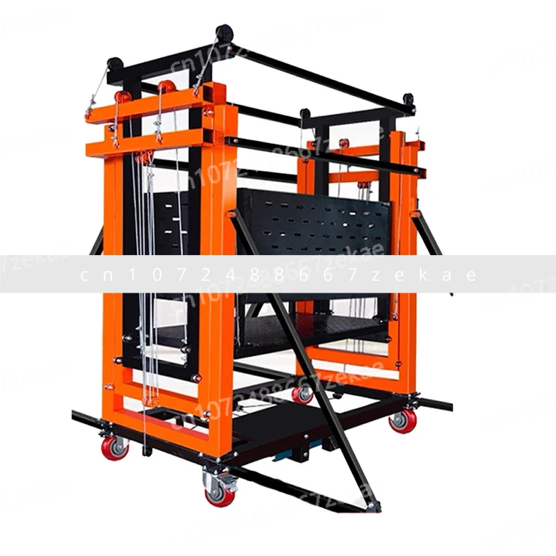 

Electric Scaffolding Load Bearing Mobile Automatic Lifting Platform Remote Control Folding Decoration Industrial Machinery