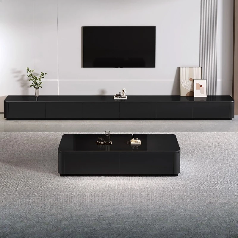 

Vertical Base TV Stand Extended Drawers Modern Minimalist TV Stand Designer Luxury Meuble Television Salon Bedroom Furniture