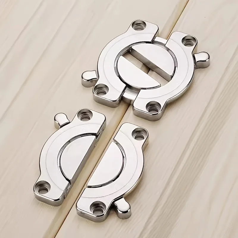 Thickened Table Top Connector Round Interlocking Buckle Conference Desktop Fastener Wood Panel DIY Furniture Hardware Fitting