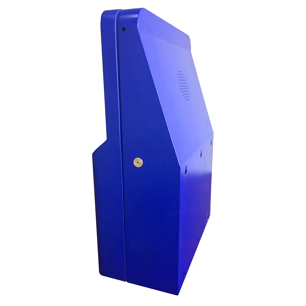 كشك محطة فيزا قابل للتركيب على الحائط، كشك دفع مريح