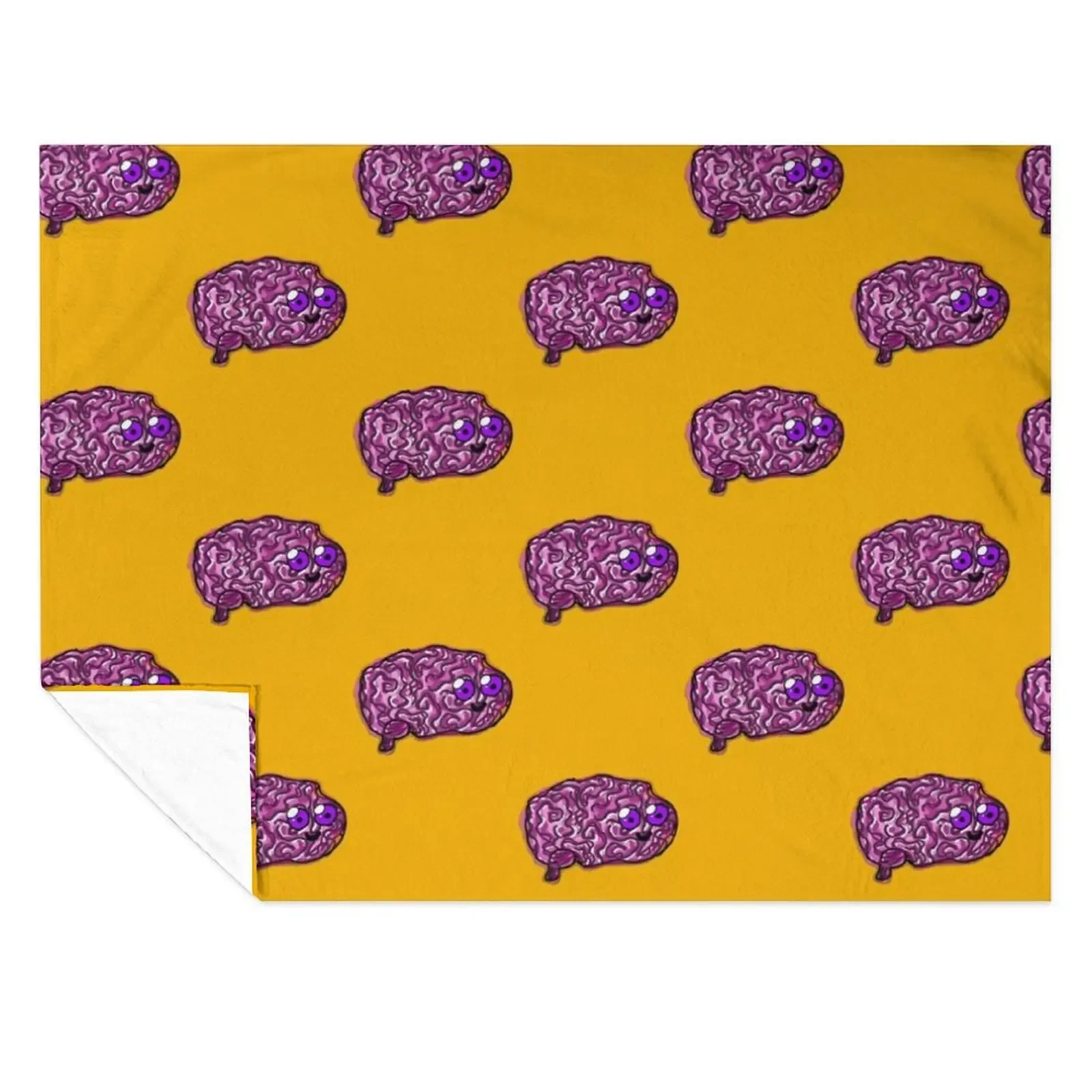 

Brain Throw Blanket Shaggy halloween Vintage Luxury Throw Blankets