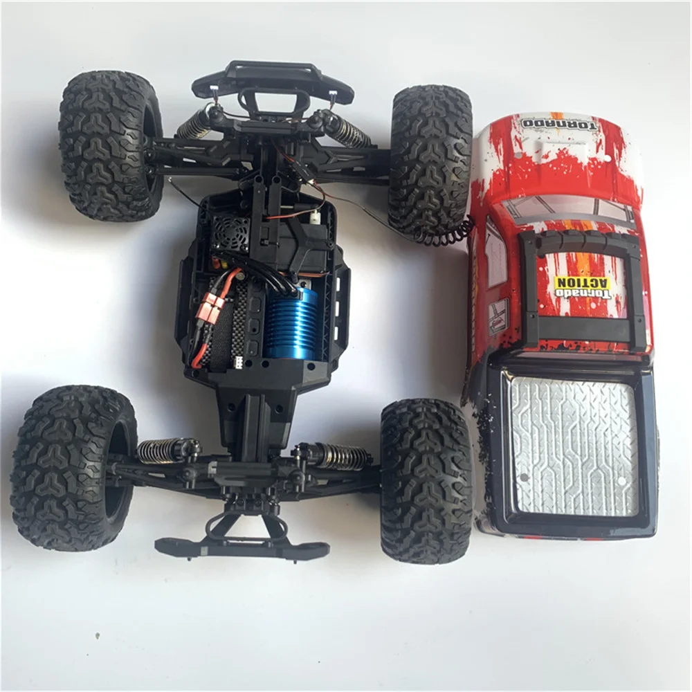 HBX HAIBOXING 2996A RTR bezszczotkowy 1/10 2.4G 4WD RC samochód 45 km/h LED w pełni proporcjonalny terenowy pojazd Monster Truck