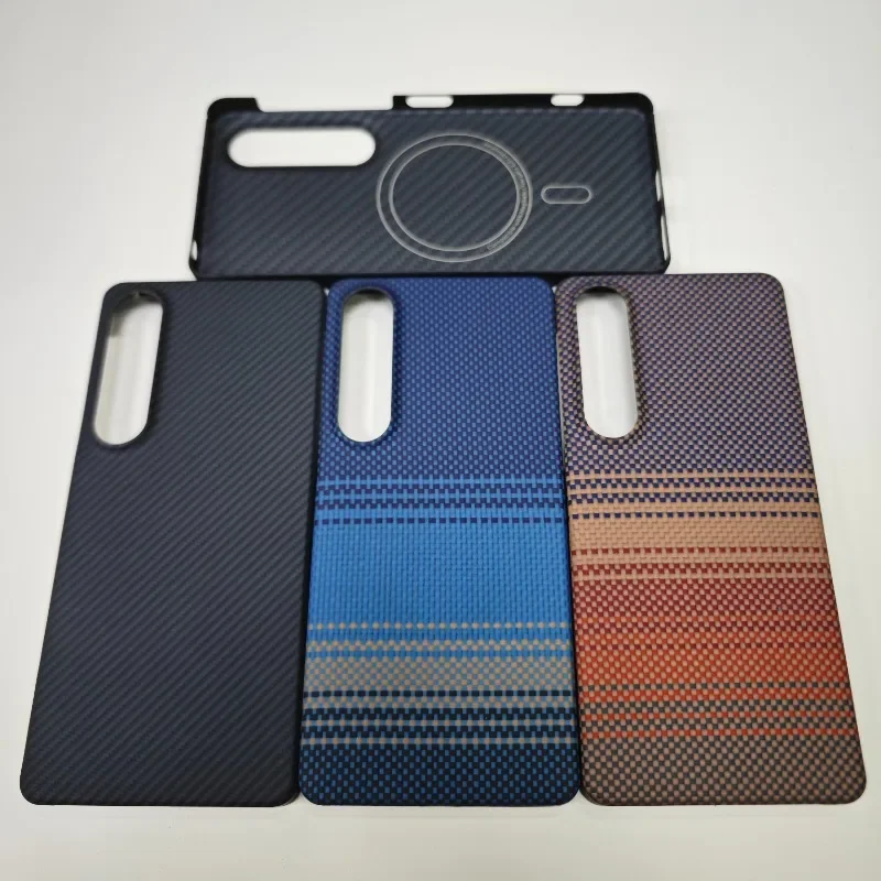 

Магнитный чехол для телефона из арамидного волокна для Sony Xperia 1 VII, чехол из углеродного волокна, противоударные аксессуары для мобильных телефонов