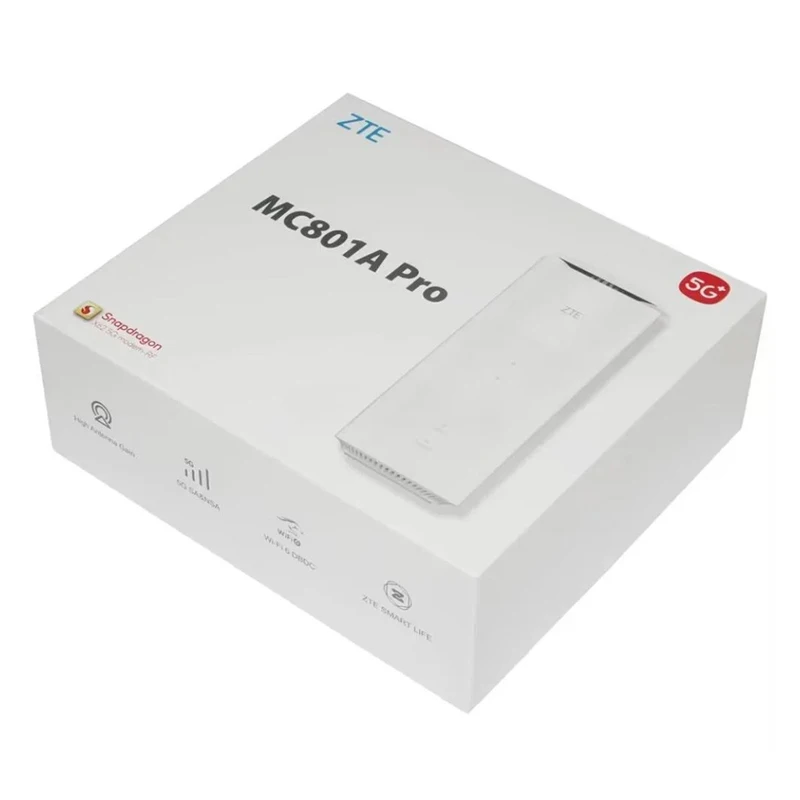 Unlocked ZTE 5G CPE MC801A PRO Wi-Fi 6 AX3600 Wireless Modem SDX62 5G 4G LTE CAT16 Sim Card WiFi Router