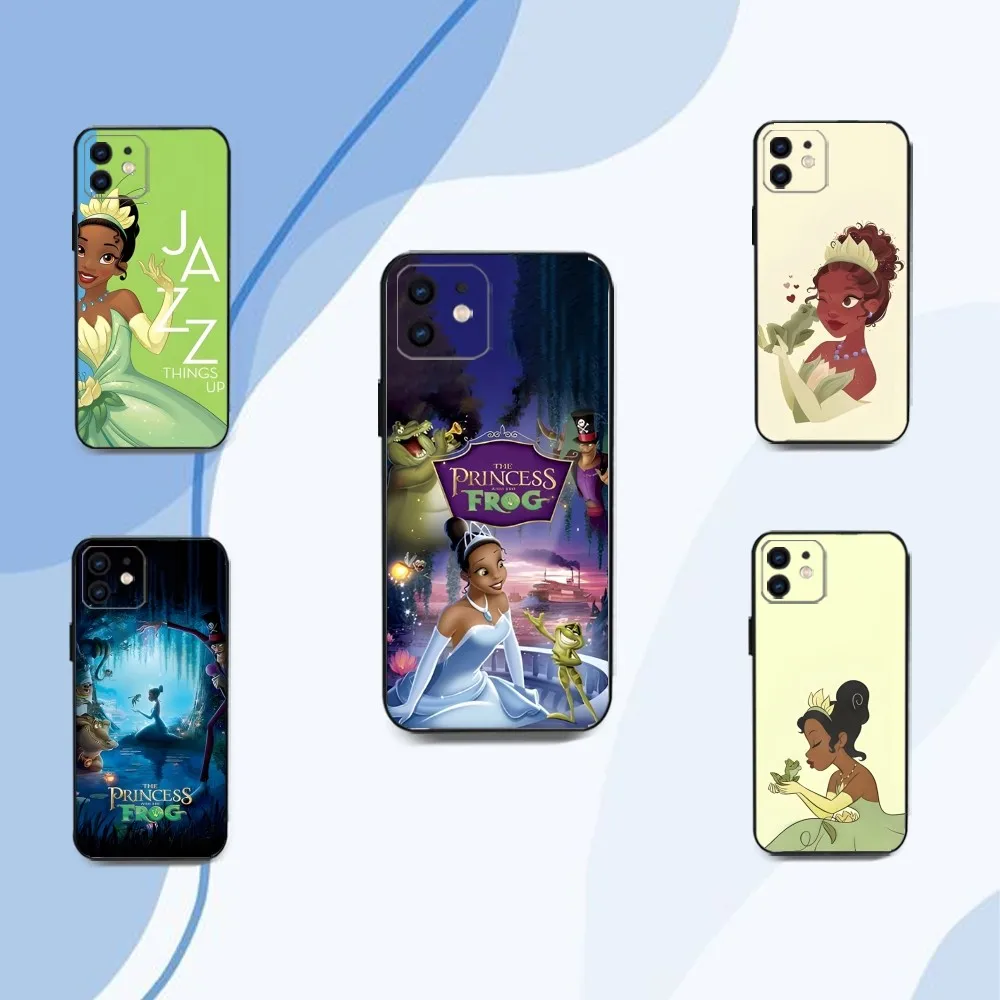 P-Princess And Frog Phone Case For Iphone 15 11 13 14 Pro Max 7 8 Plus X Xr Xs Max Se2020 12mini Cover Case