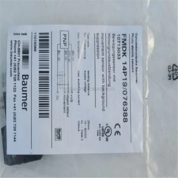 

Фотоэлектрический 1 шт. Fmdk14p19 076388 Новый Iv Совершенно новый оригинальный Spot Plc