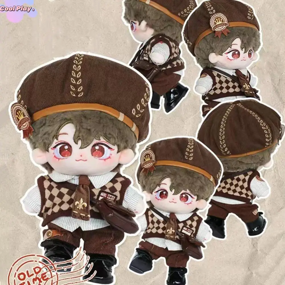 

Postman Cotton Doll Clothes Sweater Uniform Plush Doll Clothes Jacket Mini No Attribute Doll Clothes Children's Gift