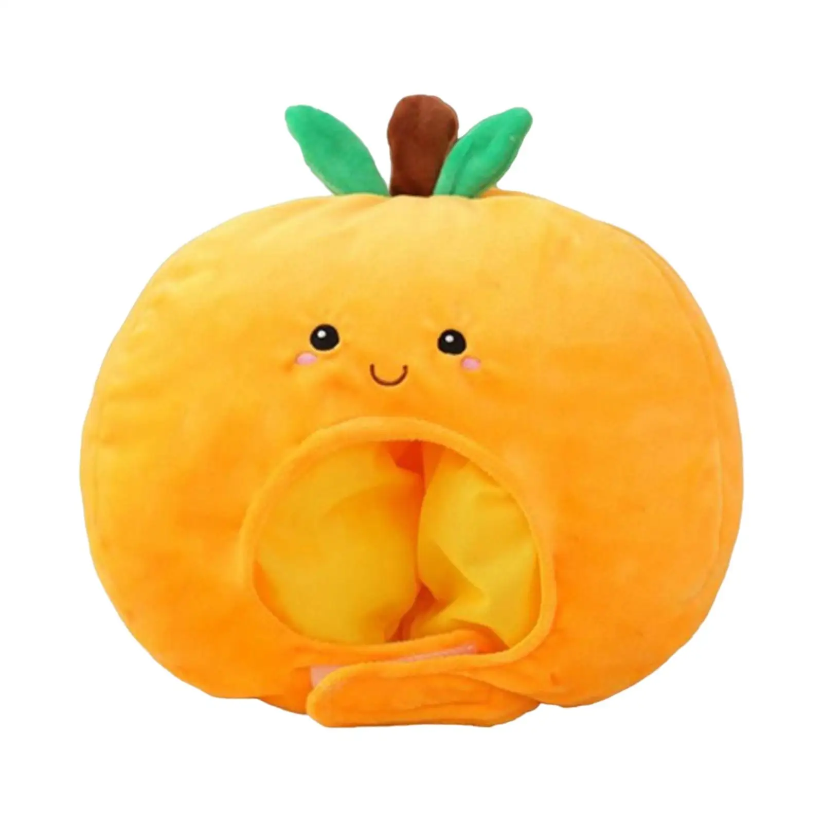 Laranja Cosplay Costume Hat para Mulheres, Chapelaria, Aniversário, Adereços Fotográficos, Desenhos Animados, Mulheres