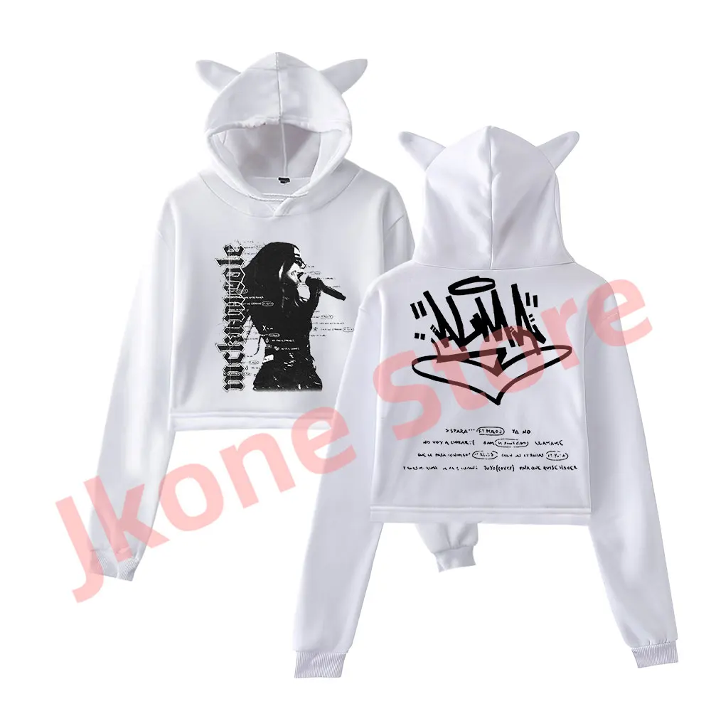 Nicki Nicole Abre Su Alma Tour Merch Pullover Hoodies Women Fashion Casual Long Sleeve Sweatshirts