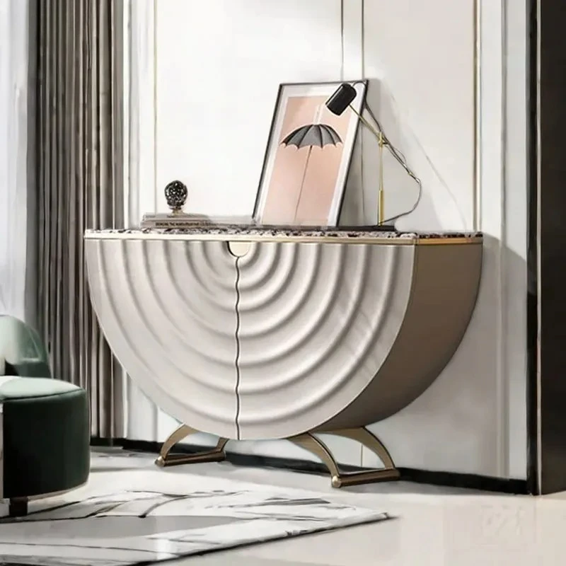 light luxury entrance cabinet whole house matching natural luxury stone entrance table foyer entry bill