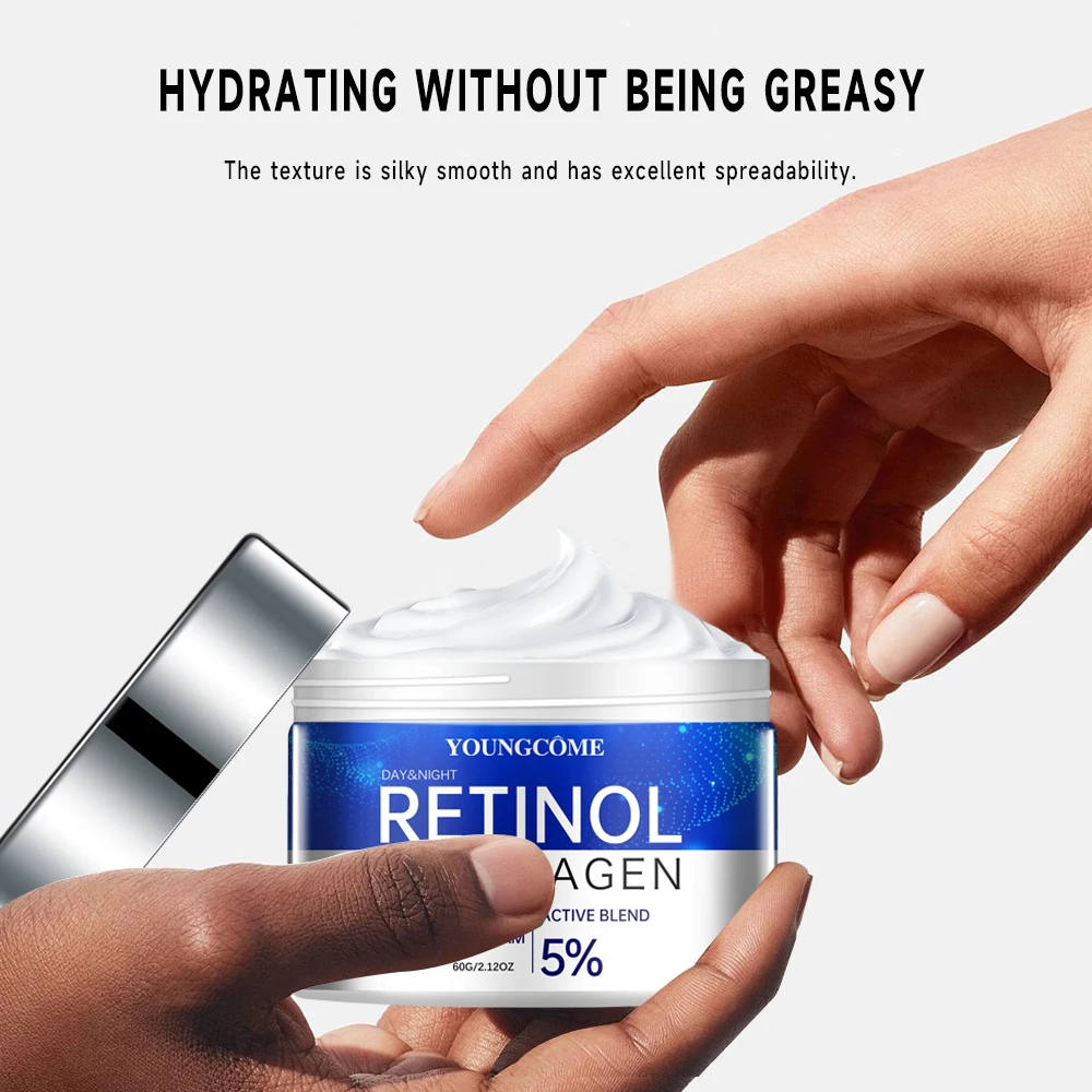 مجموعة كريم الوجه الريتينول أقفال في الرطوبة لإصلاح البشرة وتنعيم التجاعيد ويزيد من المرونة للبشرة الأصغر سناً #2