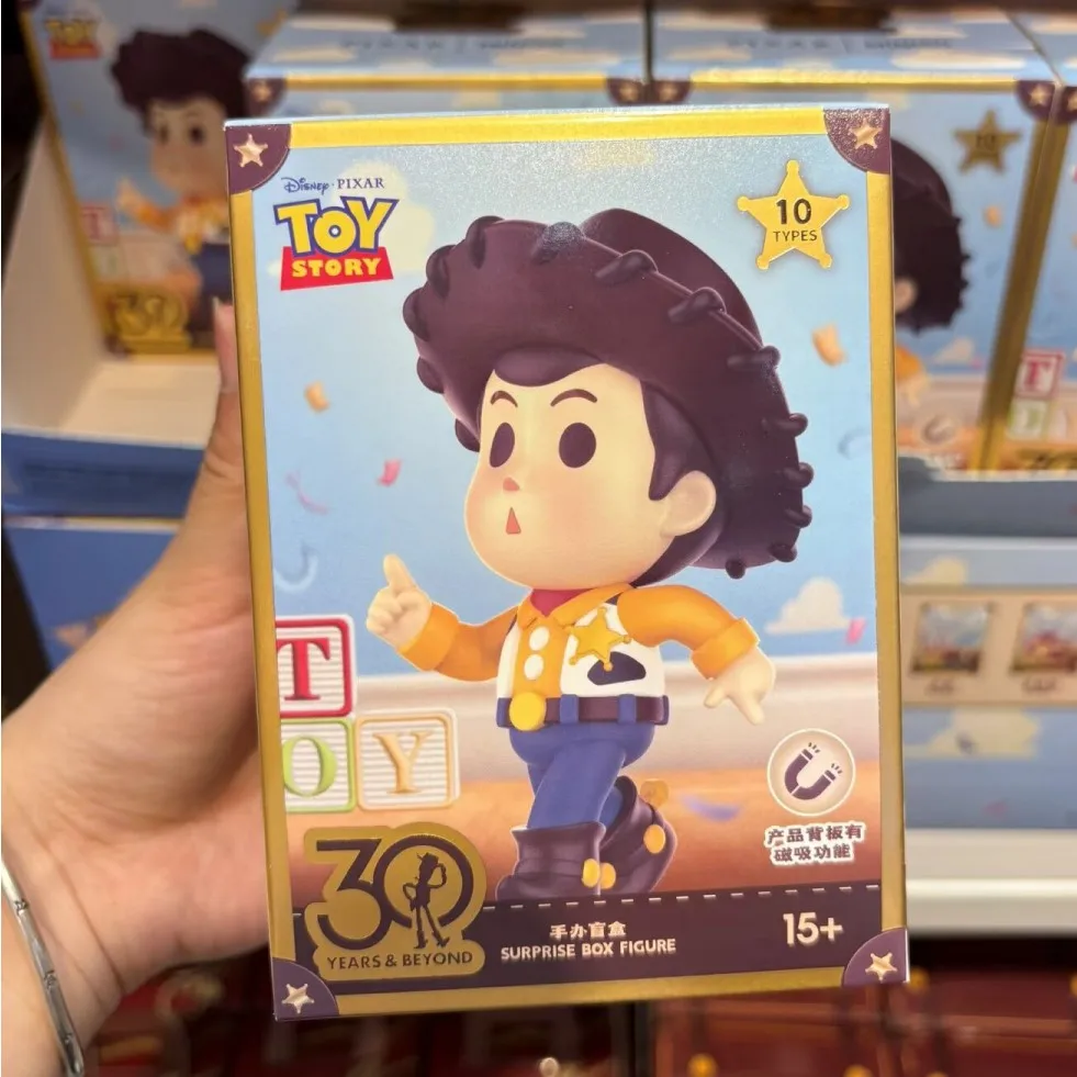 ديزني بيكسار توي ستوري صندوق أعمى سلسلة قابلية اللعب لا نهاية لها مصعد أنيمي الطرفية الشكل وودي جيسي لايت يير لعبة مجسمة #5