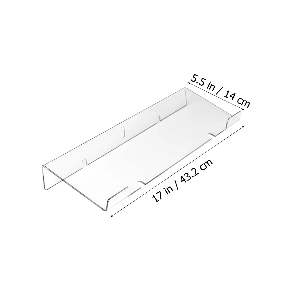 

Acrylic Keyboard St Ergonomic Tilted Holder Display Tray Computer Accessory Elevated Office Gaming Working Durable Material