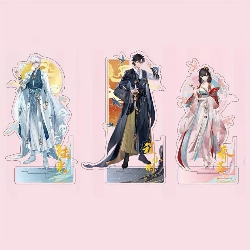 

Anime Link Click Action Fingures Charles Lucas Jo Toys Model Arcylic Stand Desk Room Brithday Decoration Kids Mystery Box Gifts