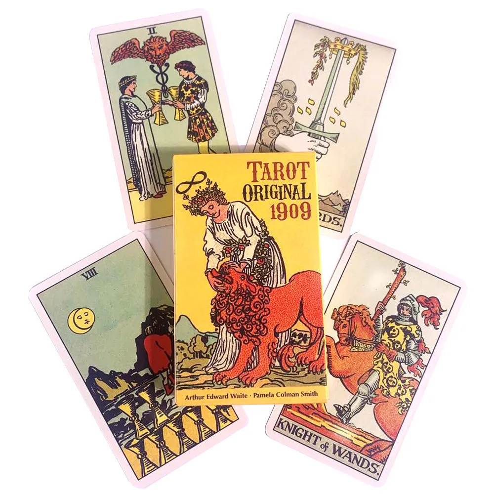 HOT Tarot Original 1909 Deck Cards English Classic 1909 Tarot 78 Card Popular Deck Card Game Board