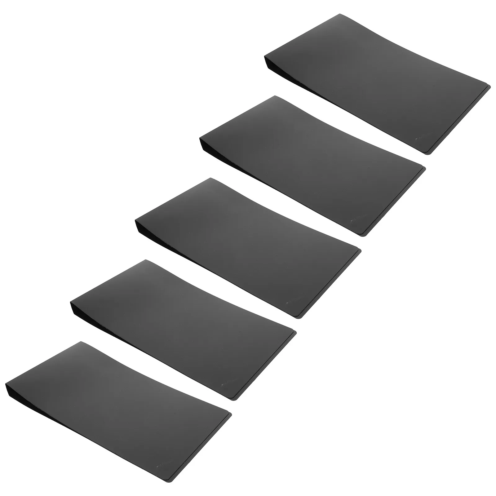 5pcs Invoice Receipt Organizer Plastic File Holder Document Folder Portable Monthly Bill Holder for Business Receipts It Can