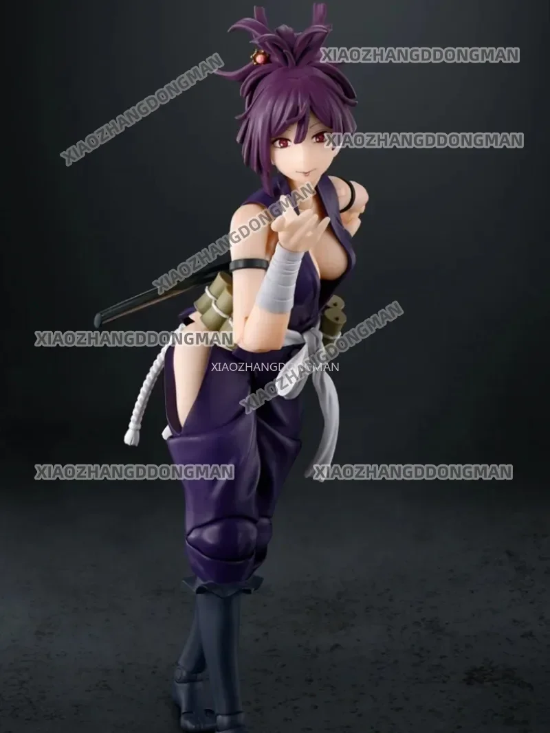 Original Bandai S.H.Figuarts Hell Music Kunoichi Bar The Lord's Bar Anime Model Toy Action Figure Toy Collection In Stock