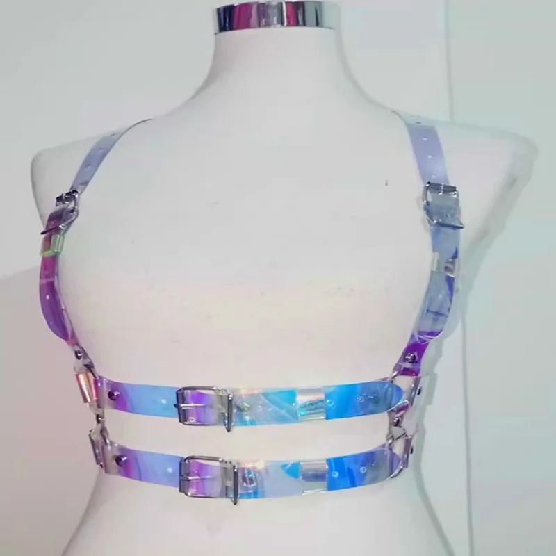 

Женский красочный ремень для тела, модный ремень для выступления на сцене, уличный стиль, клубная одежда, эротические сексуальные аксессуары, костюм