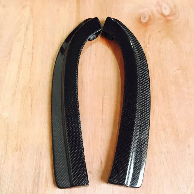 For Lancer Evolution 9 EVO 9 JDM Damd Style Carbon Fiber Rear Bumper Extension CF 3