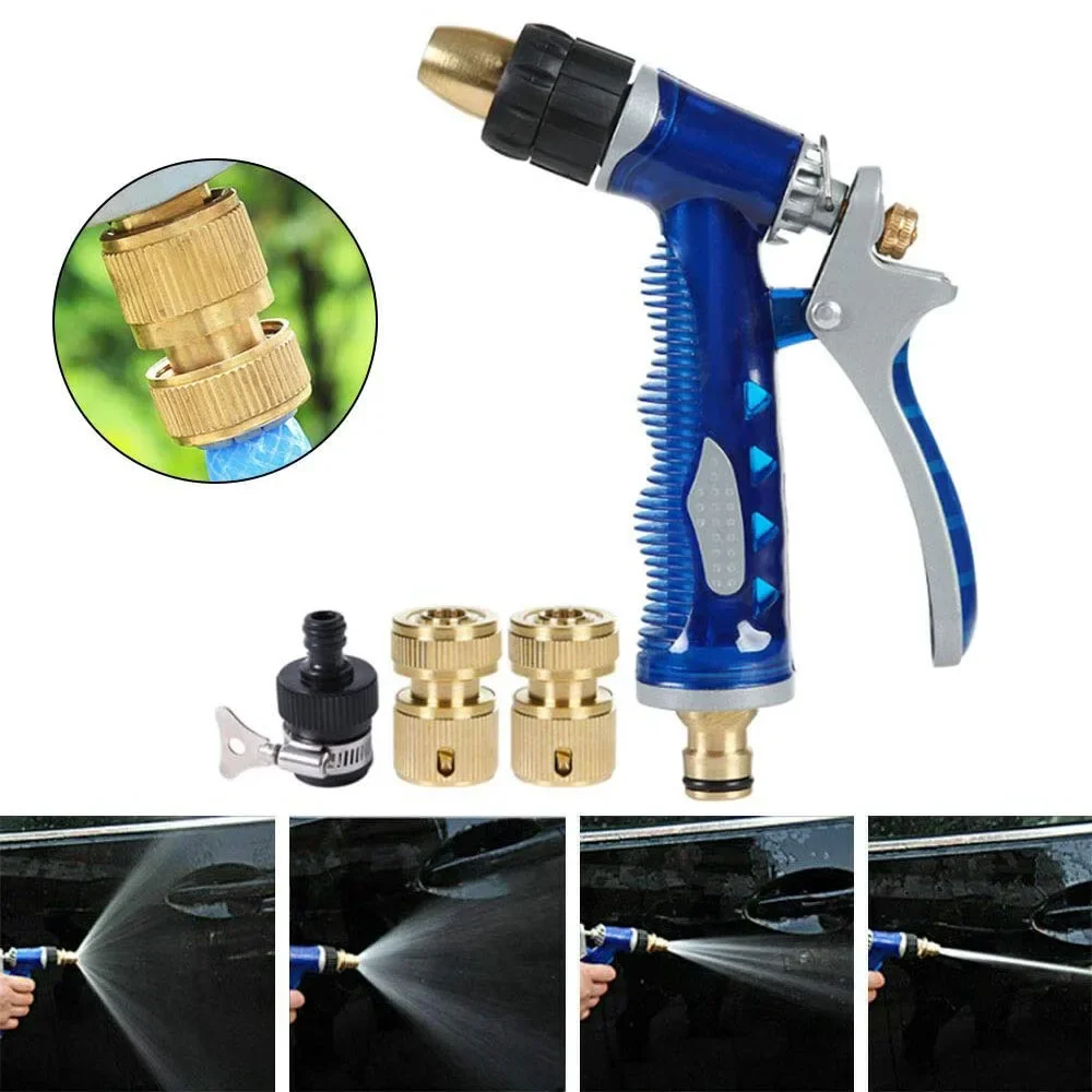 Brass Nozzle High Pressure Water Gun with 1/2
